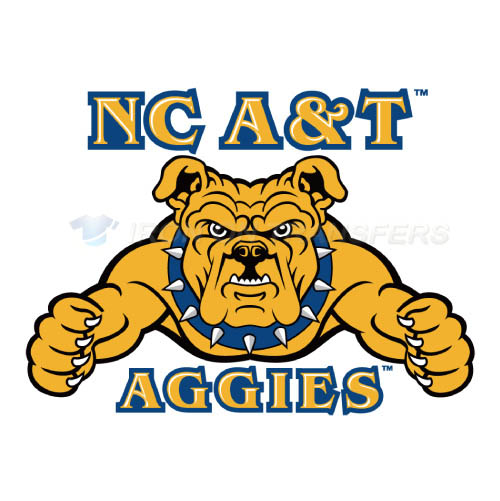 North Carolina A T Aggies Logo T-shirts Iron On Transfers N5484 - Click Image to Close